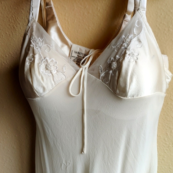 Victoria's Secret Other - Victoria's Secret Sheer White Silk Top